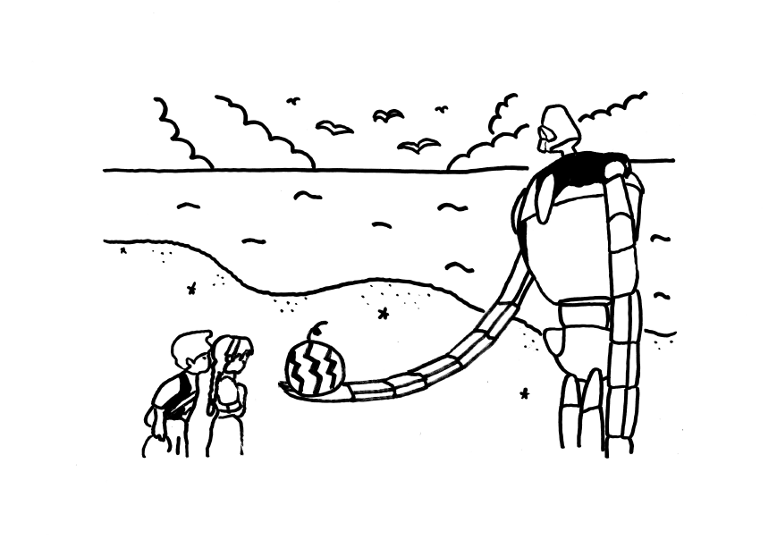 ジブリと、スイカと、夏の終わり